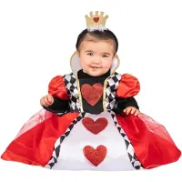 My Other Me Fun Company Queen Of Hearts Costume Multicolore 7-12 Months Enfants
