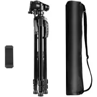 Puluz Tripod With 3d 360 Head + Phone Holder Pu3096b Argenté
