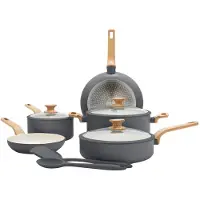 Greenpan Set Pentole, Poêle + casserole, Gris
