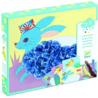 Djeco Atelier créatif « Petits animaux à bonnet »,