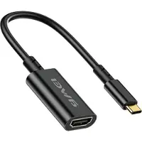 Awei Adaptateur Cl-217T Usb-C/Hdmic/Noir 4K/30Hz