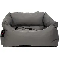 Jack & Vanilla siège auto gris Toronto pour chien