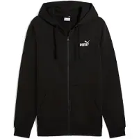 Puma Veste de survêtement 'Essentials No. 1' noir / blanc