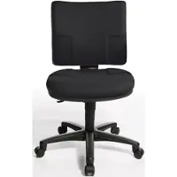 Topstar 8070 BC0 Bürodrehstuhl U50 ohne Armlehnen schwarz