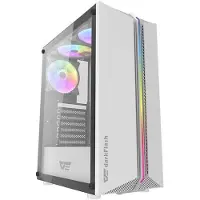 Darkflash DK151 boîtier d'ordinateur Midi Tower Blanc