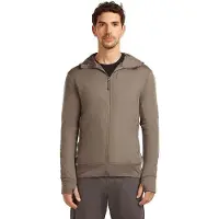 Icebreaker Merino 260 Quantum Iv Full Zip Fleece Marron S Homme