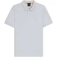 BOSS pour homme. 50507803 Polo passager gris clair (XXL), Casuel, Coton, Manche courte