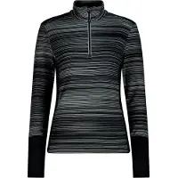 CMP 34l2096 Half Zip Sweatshirt Noir XS Femme