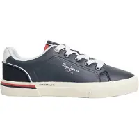 Pepe Jeans Kenton Campus Trainers Bleu EU 33 Garçon