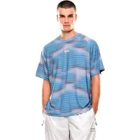 Emporio Armani pour homme. 7M001371_AF17770 T-shirt Ventus7 bleu clair (L), Casuel, Polyester, Manche courte
