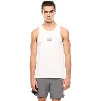 Emporio Armani pour homme. 7M001344_AF22268 Vigor7 T-shirt sans manches blanc (L), Classique, Polyester, Sans manches / bretelles