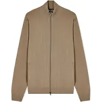 Emporio Armani pour homme. 7M001701_AF22502 Maillot Golf Pro marron (M), Casuel, Polyester, Manche longue