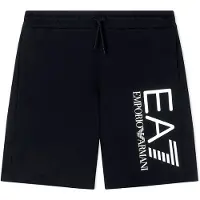 EA7 pour homme. 7M001414_AF22266 Short Core Identity Noir (XXL), Casuel, Sport, Coton, Sportswear, Multisport