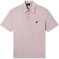 Armani Exchange pour homme. XM002209AF10364U6107 Polo gris Driftwood (L), Casuel, Coton, Manche courte