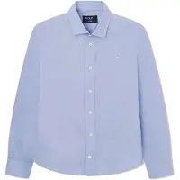 Hackett Ceromonial Poplin Long Sleeve Shirt Bleu 11 Years Garçon