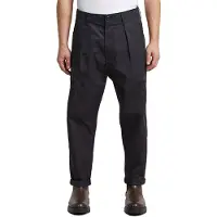 G-Star The Ignaz- Correct Pleated Chino Relaxed - Noir - Hommes