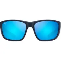 Maui jim Amberjack Polarized Sunglasses Bleu,Noir Blue Hawaii/CAT3