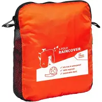 Vaude Bike 3 Fold Rain Cover Orange