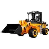Cada 403 Piece Wheel Loader Construction Game Orange Enfants