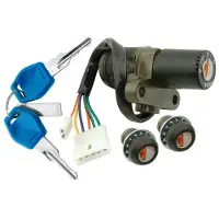 Vparts Derbi Senda Ignition Switch Noir