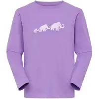 Mammut Core Logo Long Sleeve T-shirt Violet 128 cm Garçon