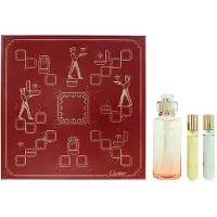 Cartier Rivières de Cartier Entdecker-Set 100ml Insouciance EDT + 10ml Allégresse EDT + 10ml Luxuriance EDT