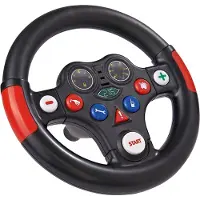 BIG Volant pour véhicules - Son de course - - UneTaille - Jouets