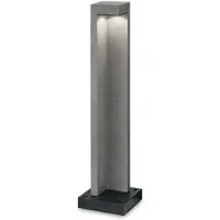 Ideal Lux Titano Lampadaire Moderne Plastique Gris Granit Led 9W 3000K H74Cm