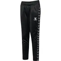 Hummel Pantalon de sport gris foncé / noir / blanc