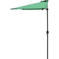 Casa.pro Demi-parasol 'Eger' Ø300 Demi-cercle Vert