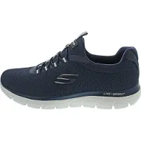 SKECHERS Baskets basses 'Summits' bleu foncé