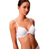 Calvin Klein Lv000f3837 Full Coverage Bra Blanc 90 / B Femme
