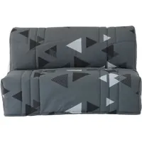 Sonstiges BANQUETTE BZ DREAM - GRIS BIKINI - 100% COTON - L 145 X P 100 X H 90 CM