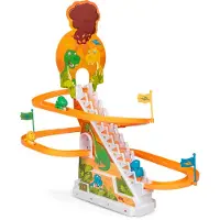 Tobar Jeu de course de dinosaures avec 3 figurines de dinosaures