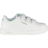 Reebok Baskets basses enfant Classic COURT CLEAN HOOK LOOP STRAPS filles - Blanc - 30