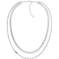 Tommy Hilfiger Layse Necklace Argenté Femme