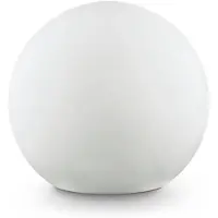 Ideal Lux Lampadaire moderne Sun Material Plastic White 1 Light E27 D30Cm