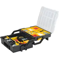 Stanley Organizer Sortmaster Multilevel - Boîte pour petites pièces - plastique - noir - transparent - 400 mm - 420 mm - 315 mm (STST1-75540 / 3253561755408)