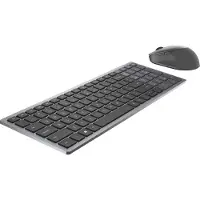 Dell Wireless Keyboard and Mouse KM7120W - Tastatur-und-Maus-Set - Bluetooth, 2.4 GHz - Deutschland