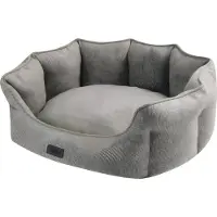 Nobby Comfort Lit ovale « ANDA » beige 86 x 70 x 24 cm