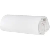 Roba Drap Housse Bébé - 60x120 À 70x140 Cm - 100% Coton-Jersey - Blanc