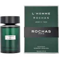 Rochas L'Homme Aromatic Touch Eau de Toilette, 100 ml - Parfum exquis pour hommes pour une élégance subtile