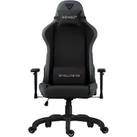 Sense7 Spellcaster Fuku, Chaise gaming, Noir, Gris