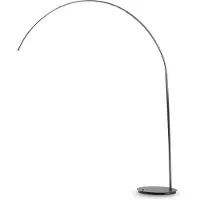 Ideal Lux DORSALE MPT1 Lampadaire avec douille E27 Structure noire Pied en métal excl. abat-jour