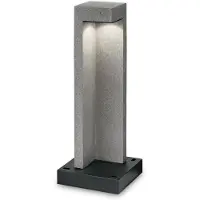 Ideal Lux Titano Lampadaire Moderne Plastique Gris Granit Led 9W 3000K H49Cm