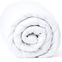 Amazinggirl Couverture d'été 200 x 135 cm - couette lit couverture couette couette matelassée couette et couettes avec remplissage en microfibre blanche