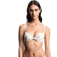 Emporio Armani Ew000379_af19040 Push Up Bra Beige 90 / C Femme