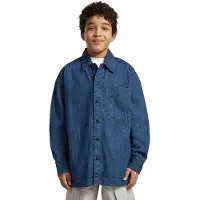 G-Star D29645-01 Boxy Fit Long Sleeve Shirt Bleu 10 Years Garçon