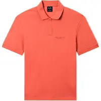 Armani Exchange pour homme. XM001286AF10366U3040 Polo régulier orange rouille (M), Casuel, Coton, Classique, Manche courte