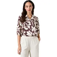 Garcia P260233 3/4 Sleeve Blouse Marron L Femme